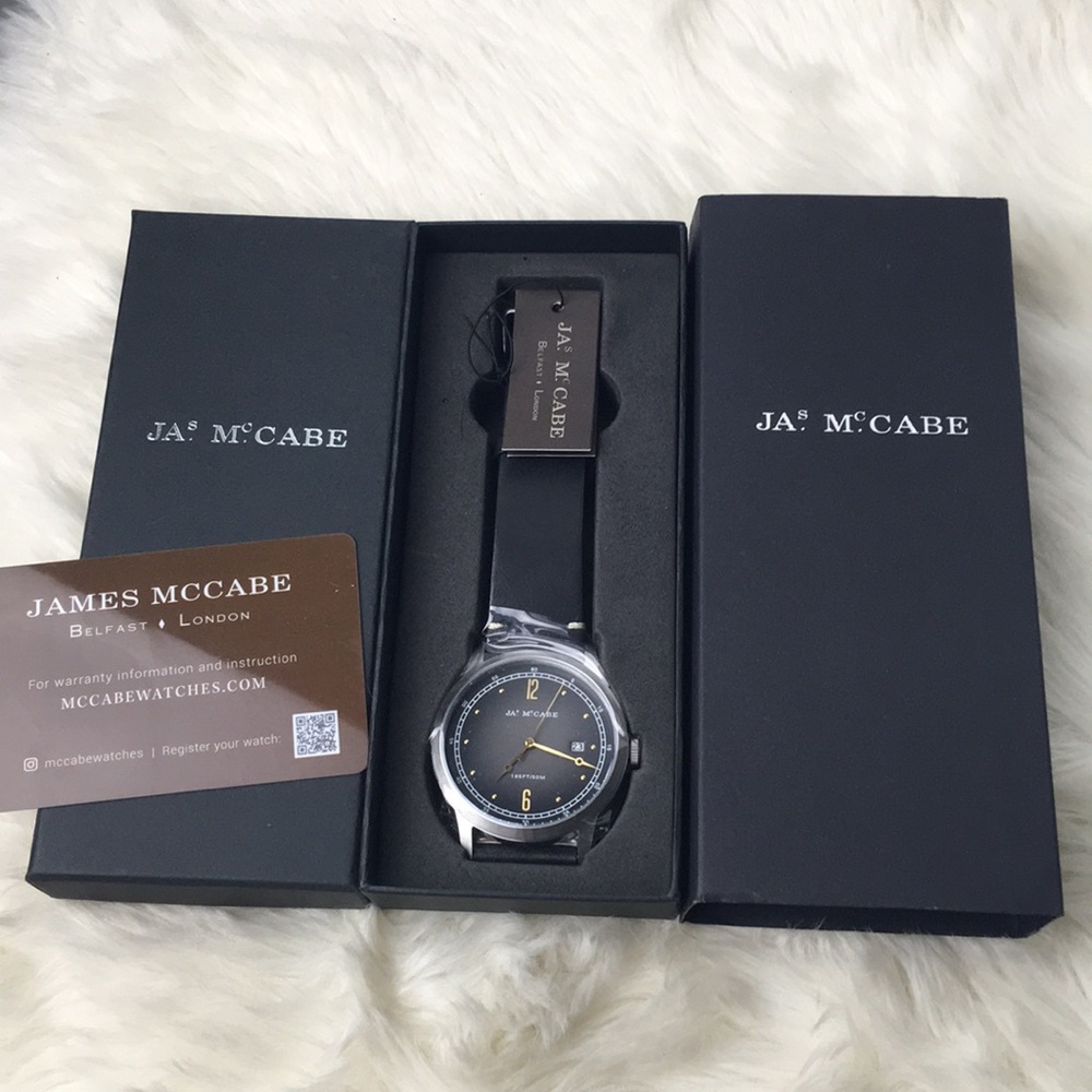 Men’s James McCabe Heritage brand new wristwatch